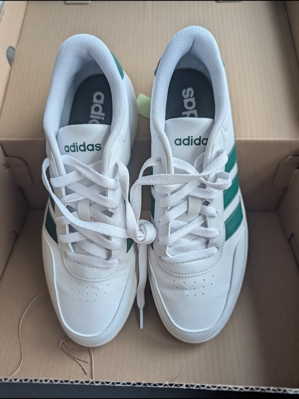 NEW adidas  White And Green